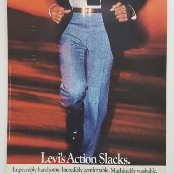 levi's action slacks